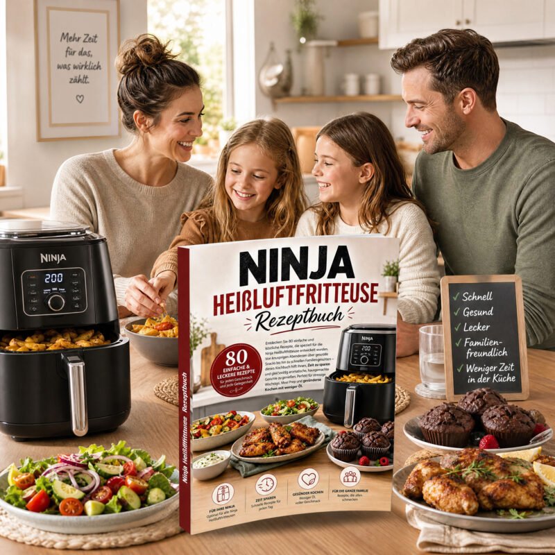 Ninja Heißluftfritteuse Rezeptbuch