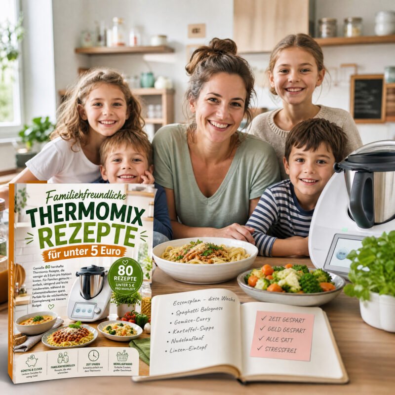 Familienfreundliche Thermomix Rezepte für unter 5 Euro